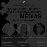 Éclat de Martina Chyba lors d’un débat public. 1/3